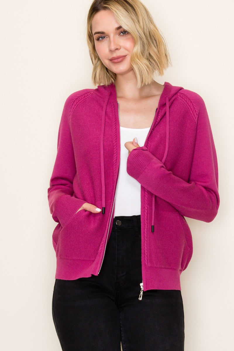 Berry Cute Luxe Hoodie