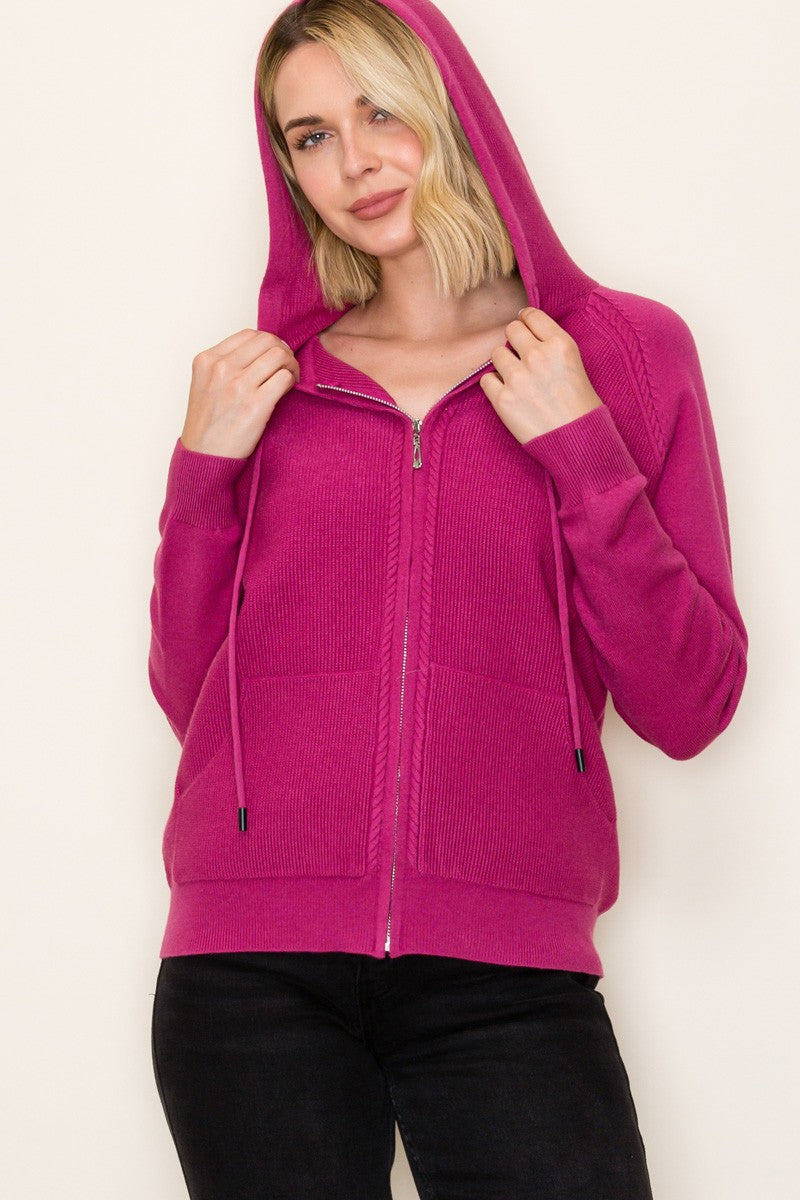 Berry Cute Luxe Hoodie