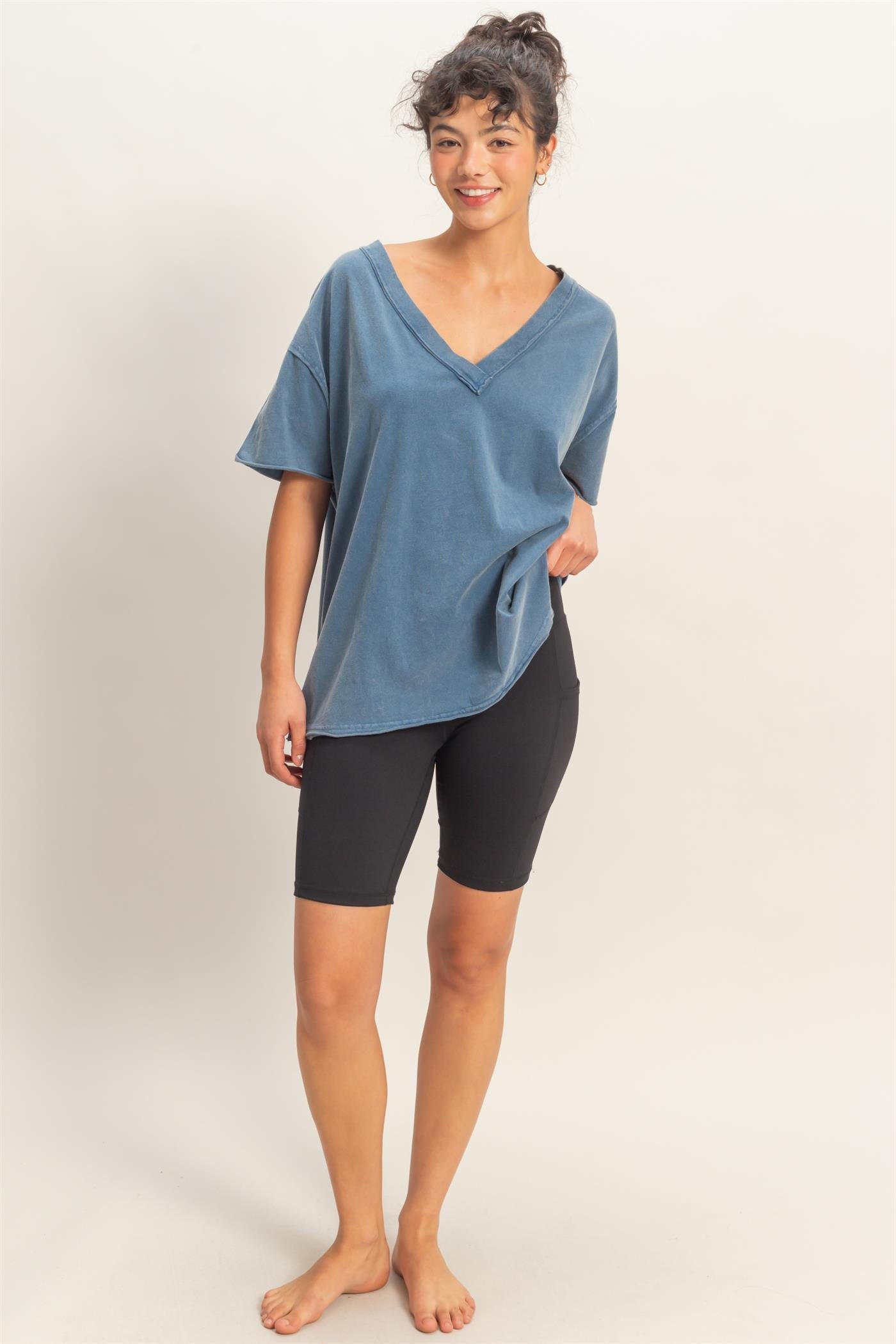 Cotton Wash Shirt-Taupe