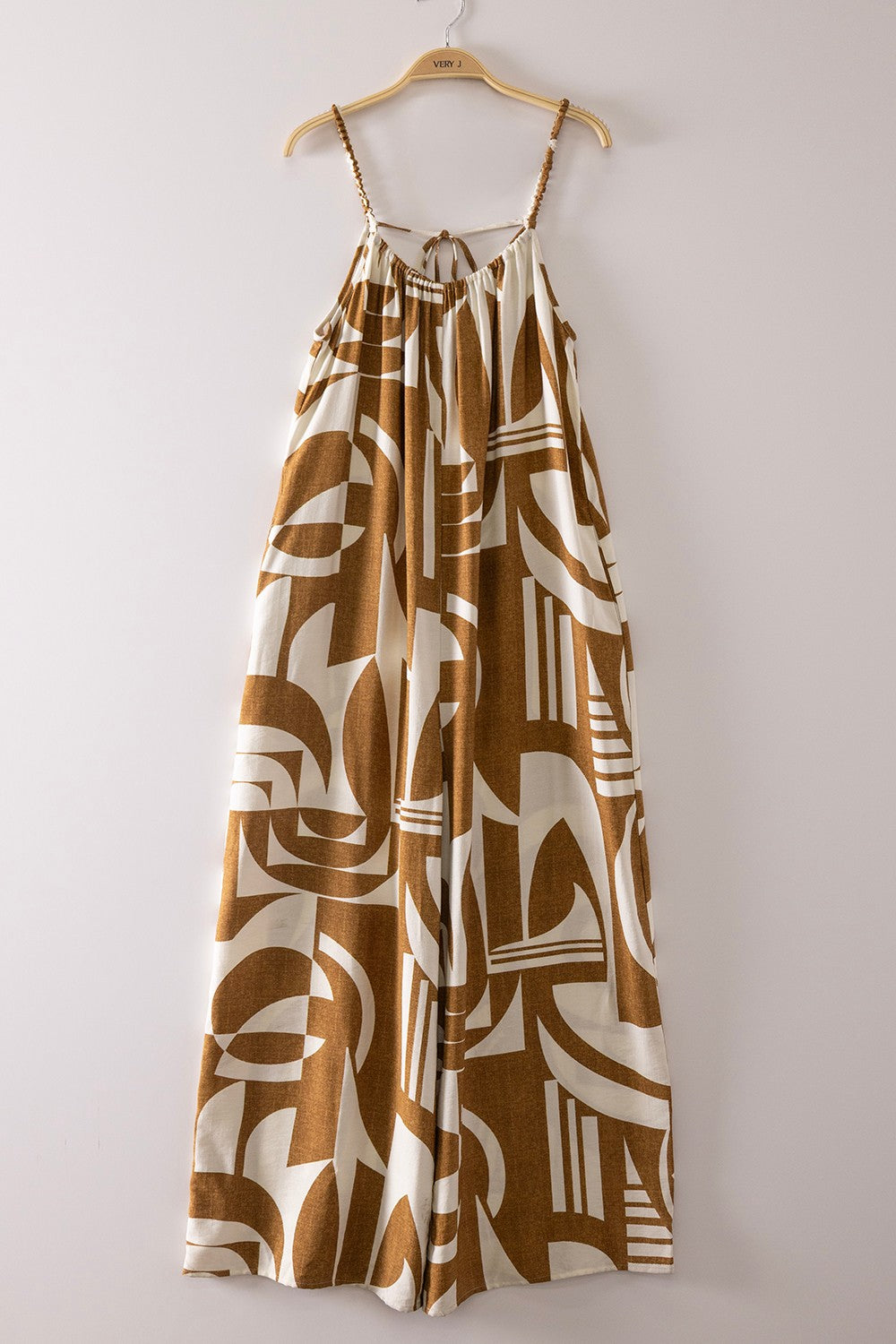 Safari Print Jumpsuit
