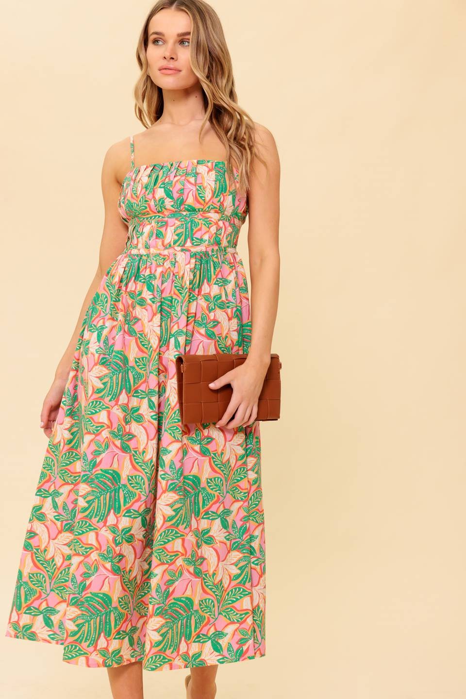 Summer Garden Midi Dress