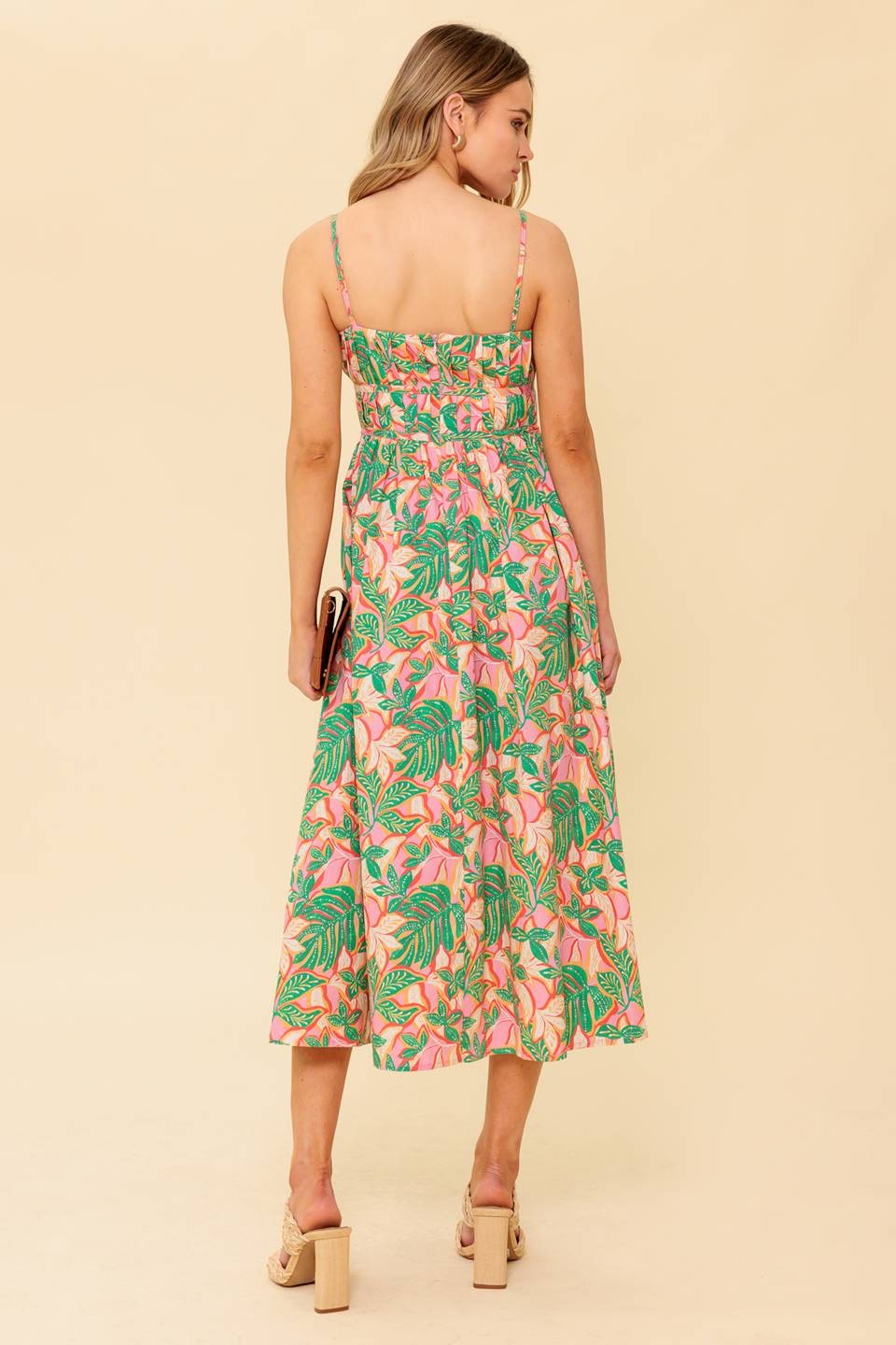 Summer Garden Midi Dress