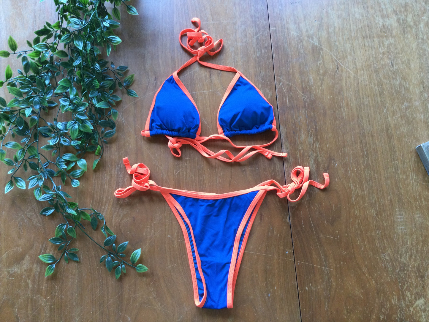 Vitamin B Cheeky Two Piece Triangle Bikini