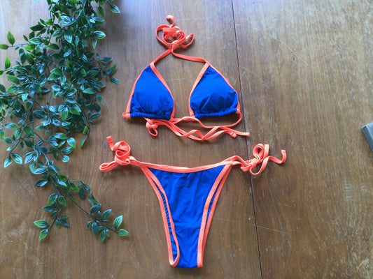 Vitamin B Cheeky Two Piece Triangle Bikini