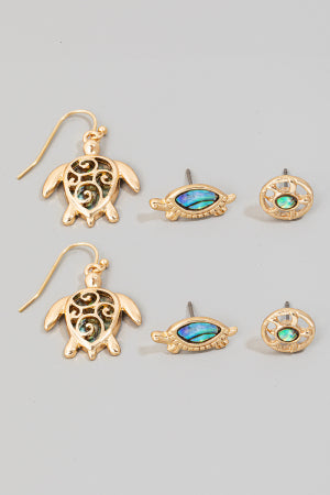 Turtle Lake Earrings