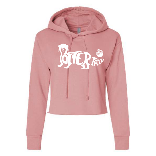 Bobber the Otter Cropped Hoodie