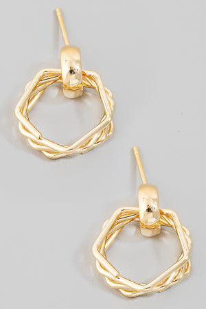 Uncommon Earrings-Gold