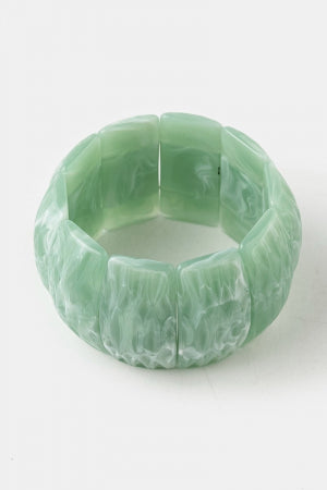 Minty Fresh Chunky Bracelet