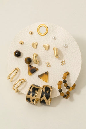 Leopard Assorted Earrings
