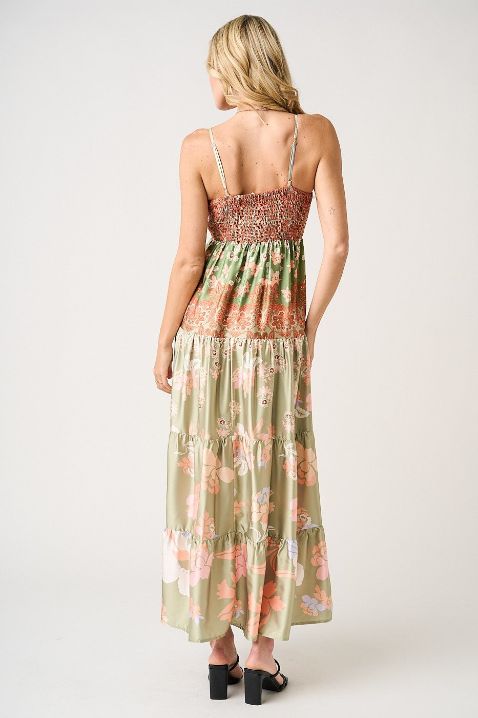 Satin Boho Breezy Dress