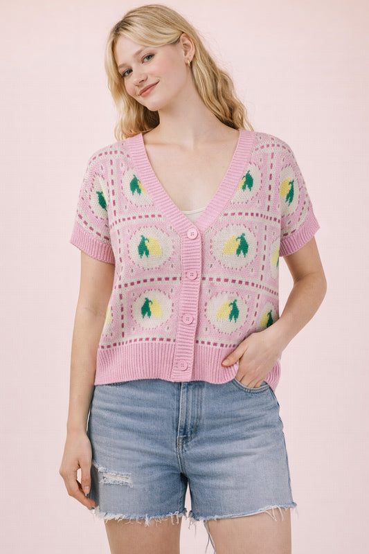 Lemon Graphic Sweater