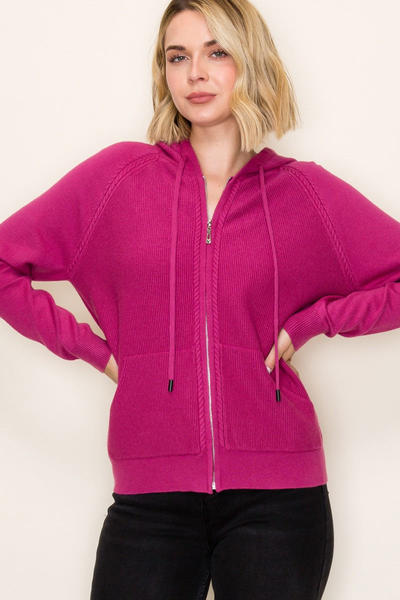 Berry Cute Luxe Hoodie