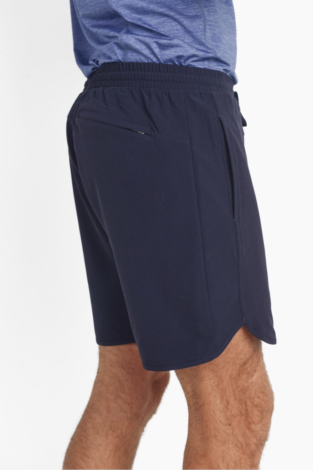 Ride the Wave Men's Shorts-Navy Blue