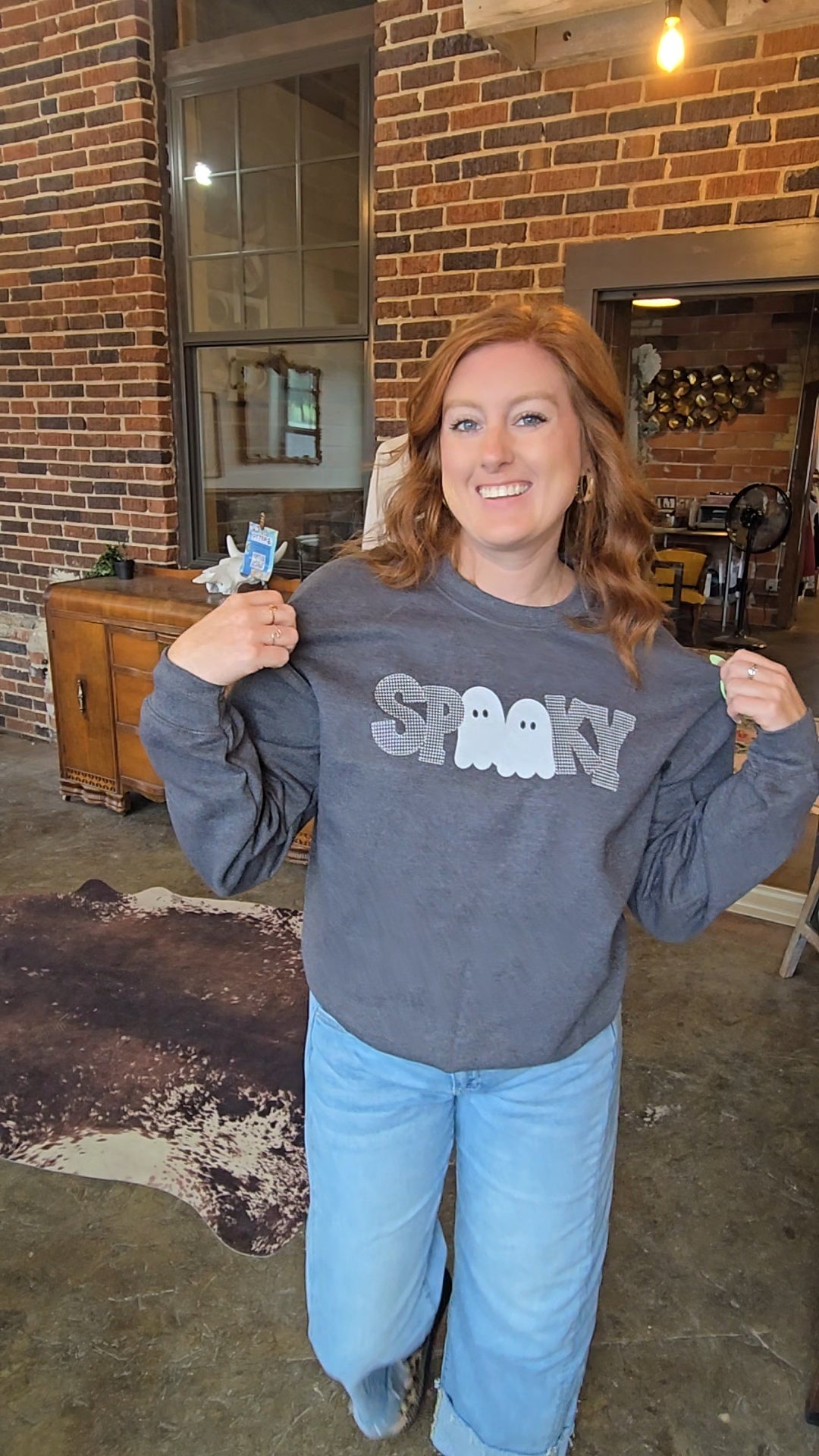 Spooky Graphic Sweater