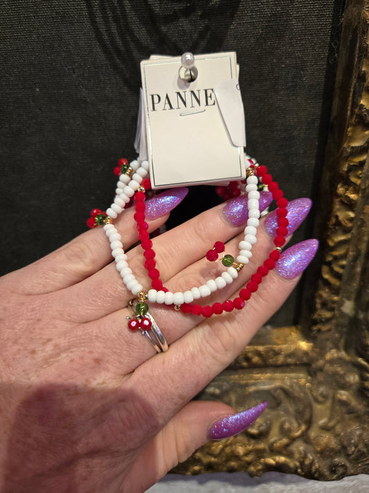 Cherry Dreams Stretch Bracelet