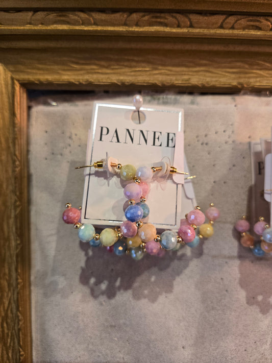 Pretty Pastel Hoops