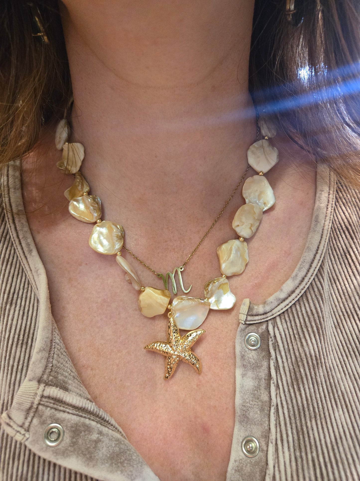 Seashell Shine Necklace
