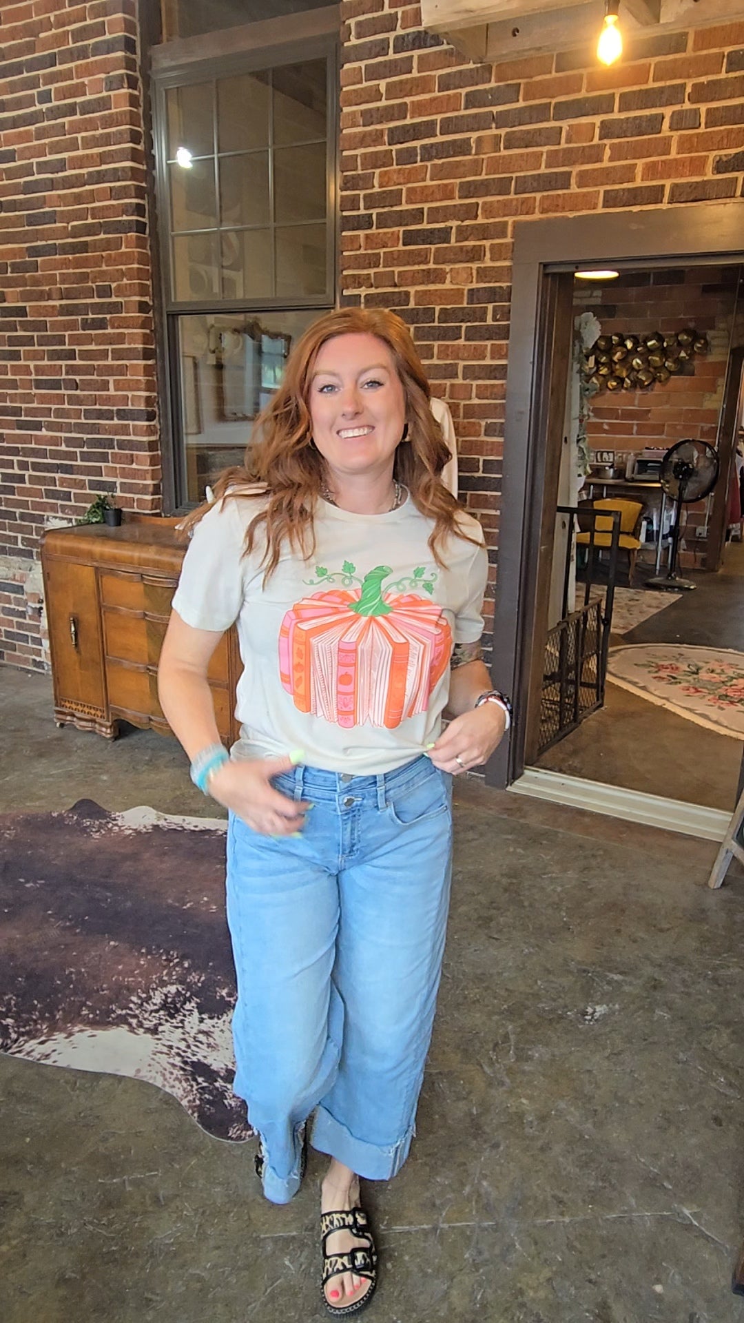 Book Pumpkin Shirt
