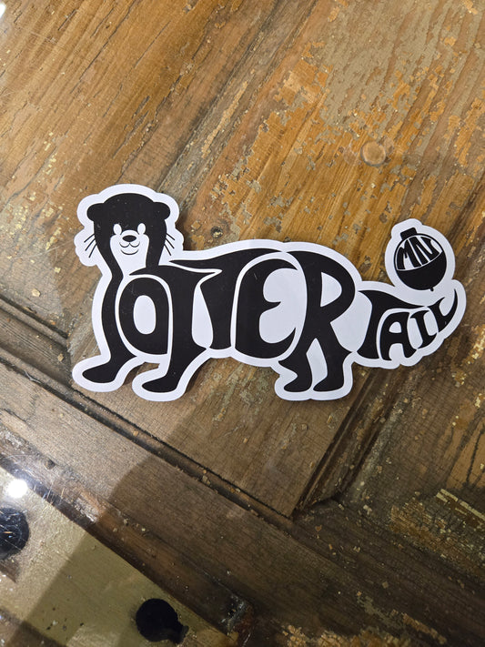 Bobber the Otter Sticker-Large