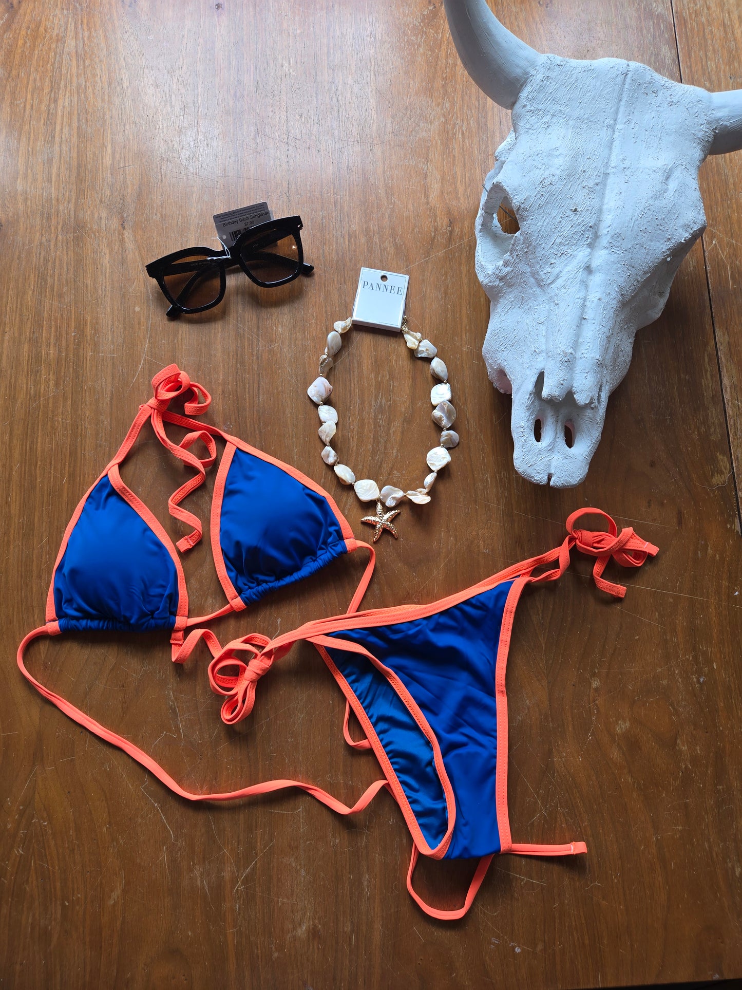 Vitamin B Cheeky Two Piece Triangle Bikini