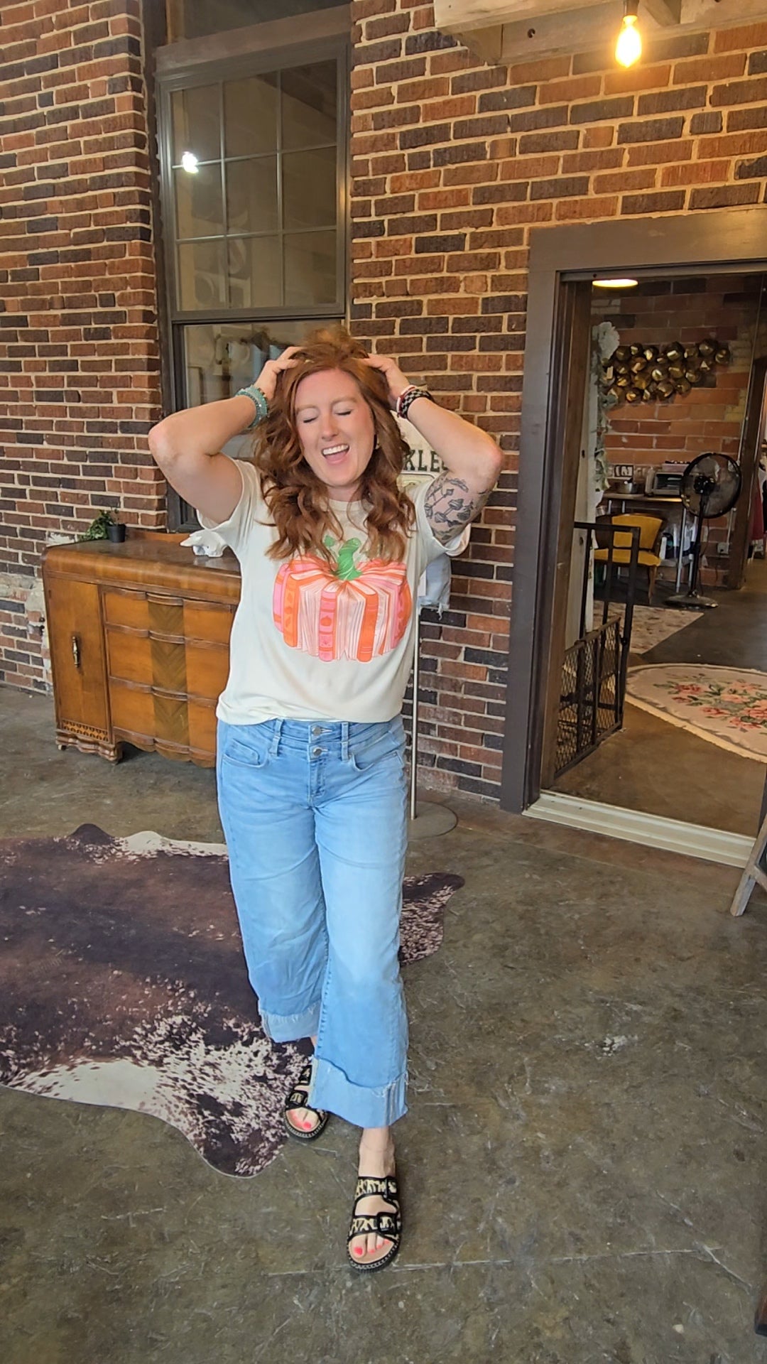 Book Pumpkin Shirt