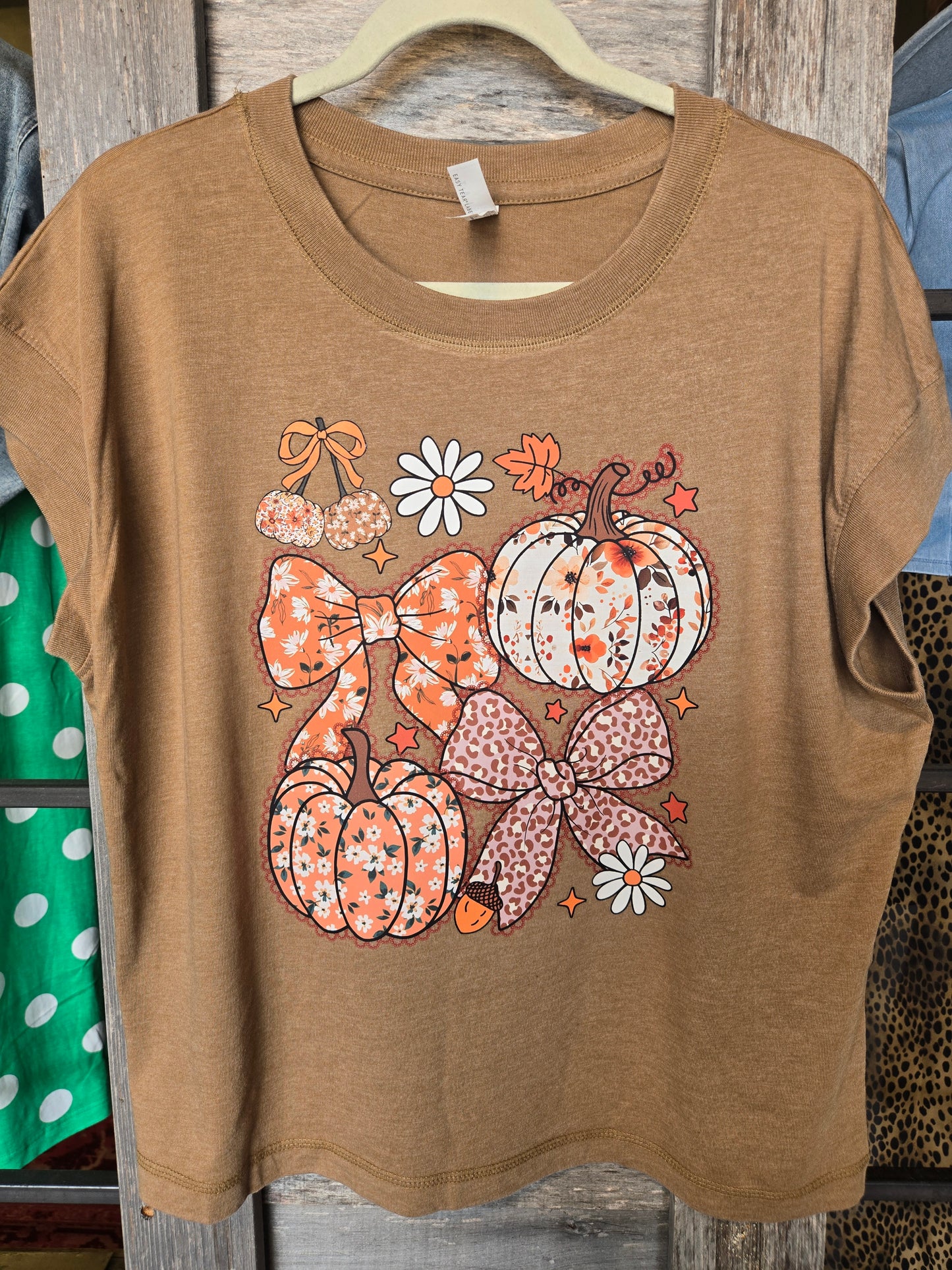 Pumpkin Coquette Fall Graphic