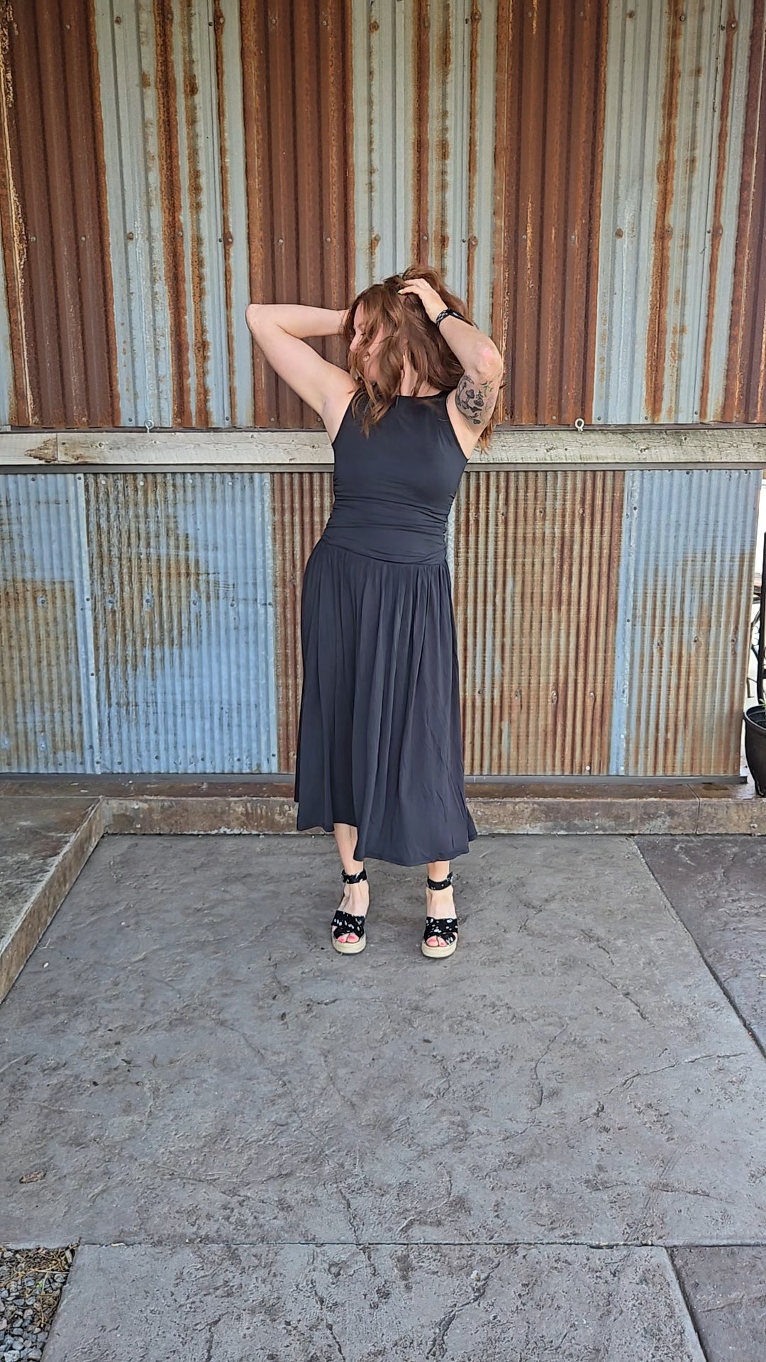 Date Night Sleeveless Maxi Dress