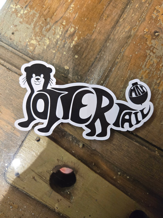 Bobber the Otter Sticker-Small