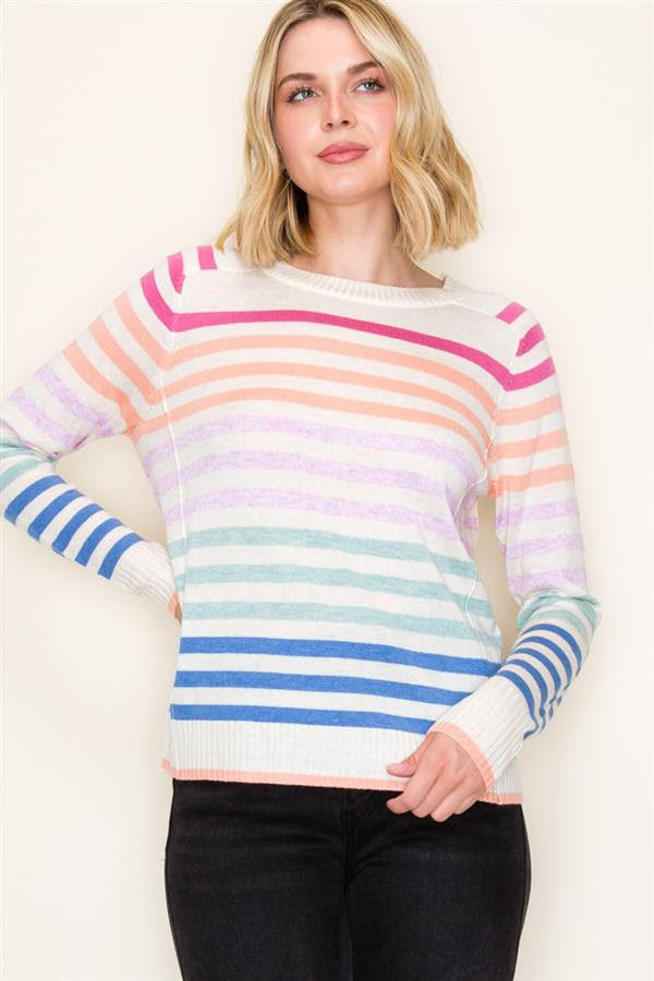 Just Colorful Enough Sweater